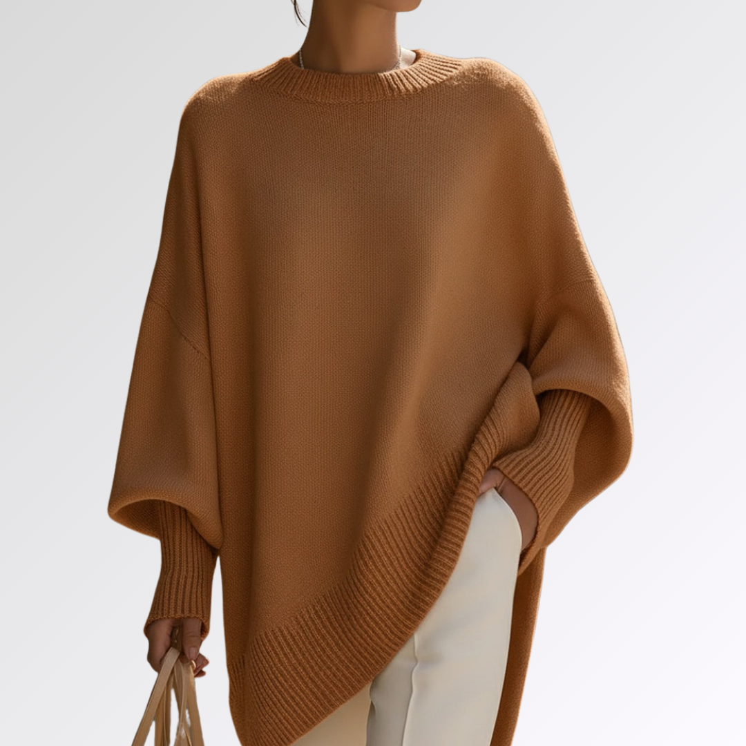 Serena | Pull élégant à base asymétrique