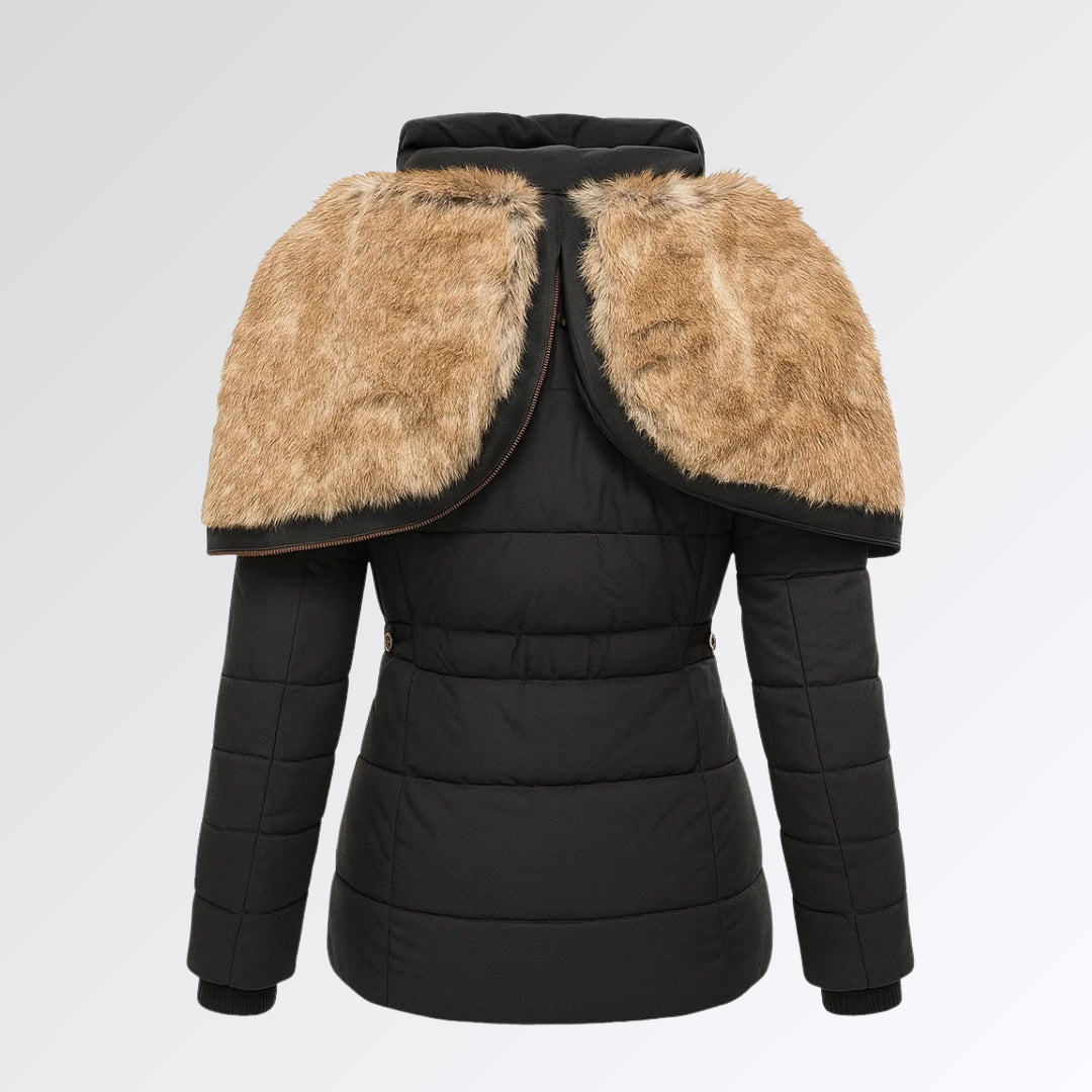 Maud | Manteau à doublure fourrée