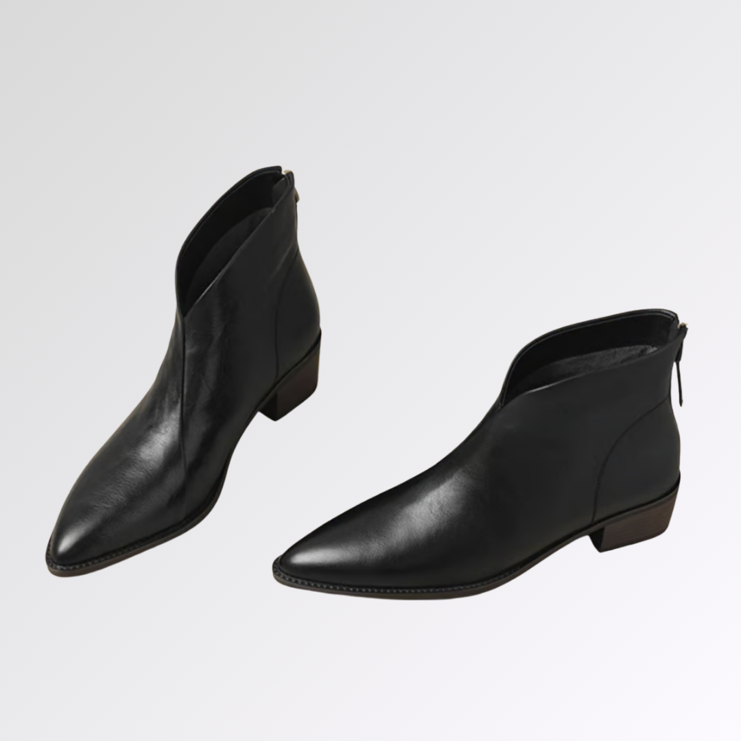 Camille | Bottines de luxe à petit talon