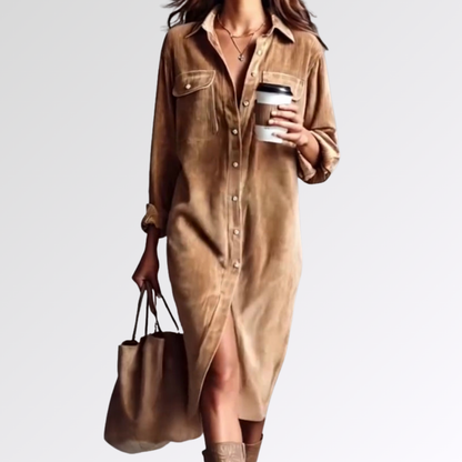 Ludivine | Robe Chemise Élancée