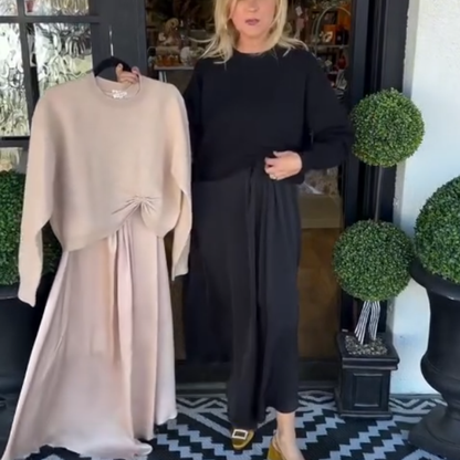 Christelle | Duo Superposé Pull & Robe