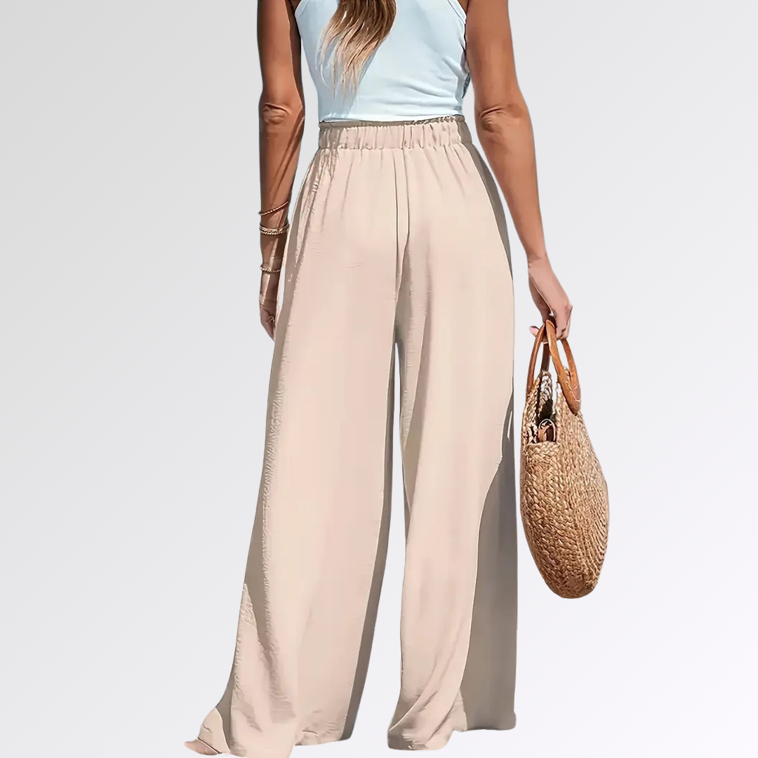 Liv | Pantalon Taille Haute Élégants