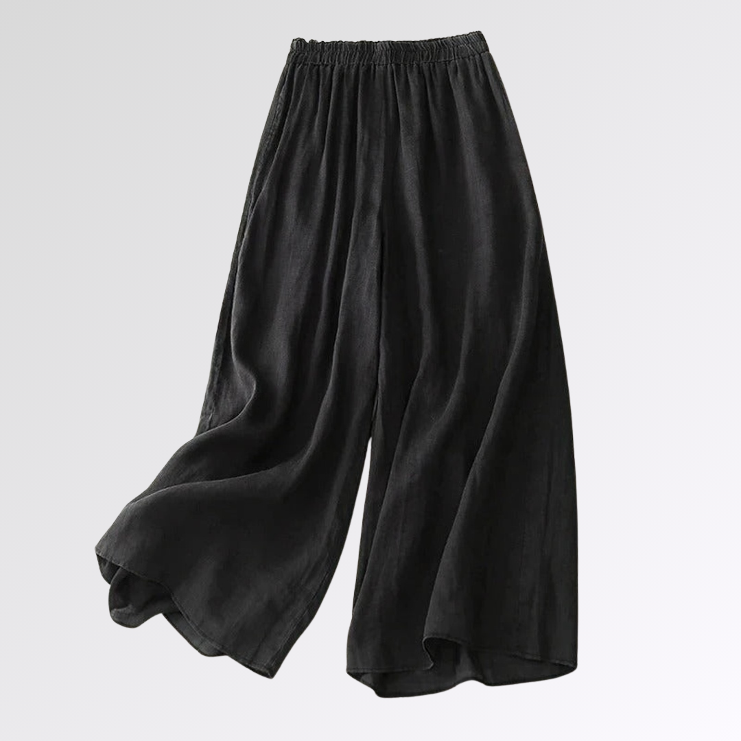 Nicole | Pantalon En Lin Élégant