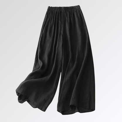 Nicole | Pantalon En Lin Élégant