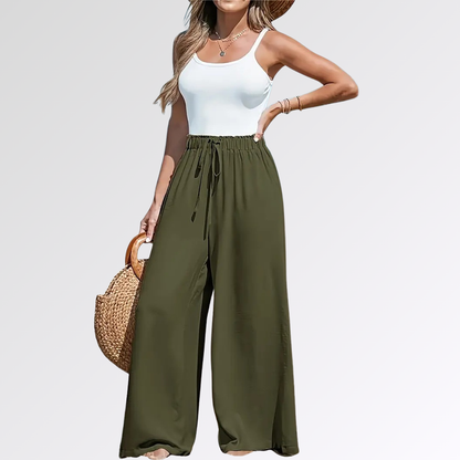 Liv | Pantalon Taille Haute Élégants