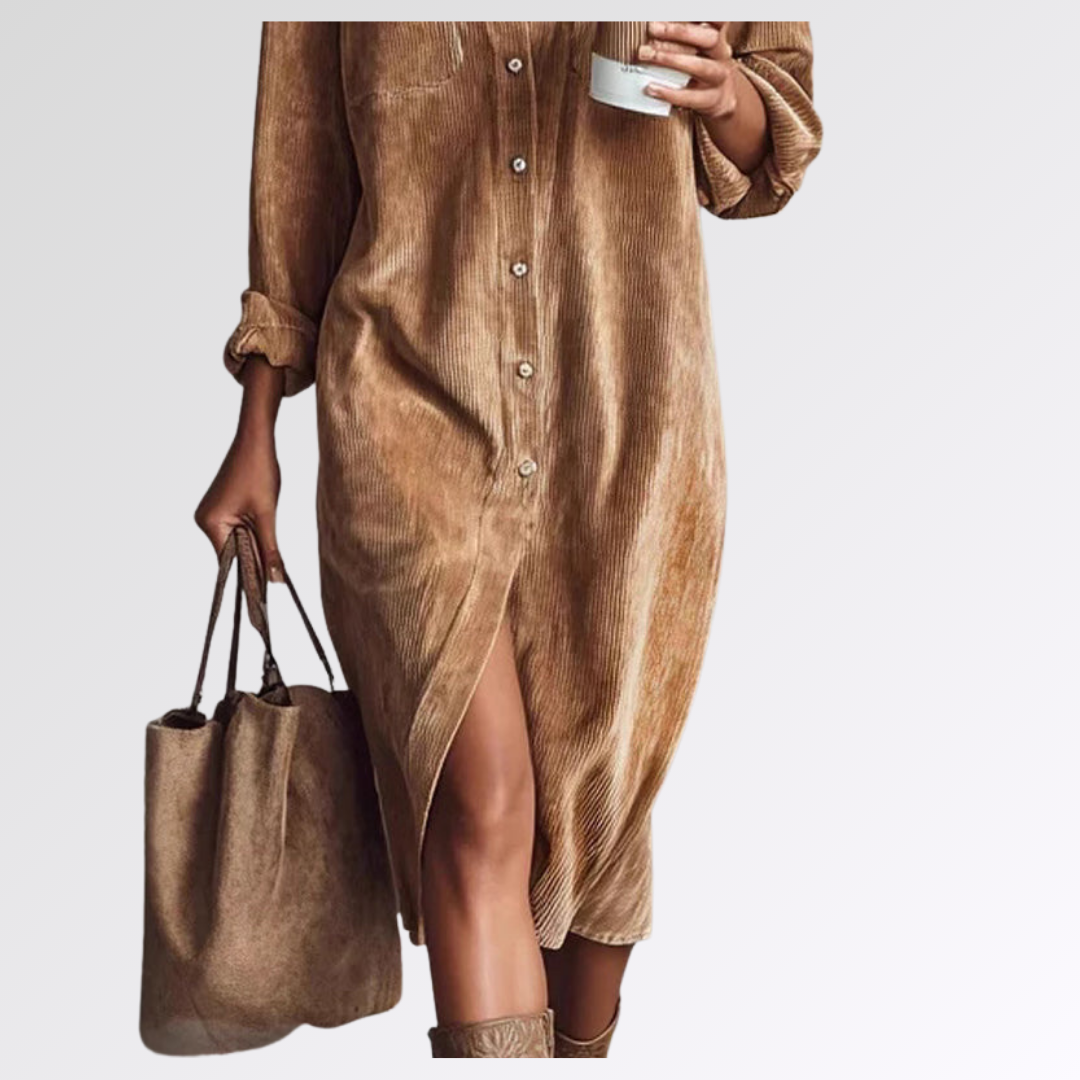 Ludivine | Robe Chemise Élancée