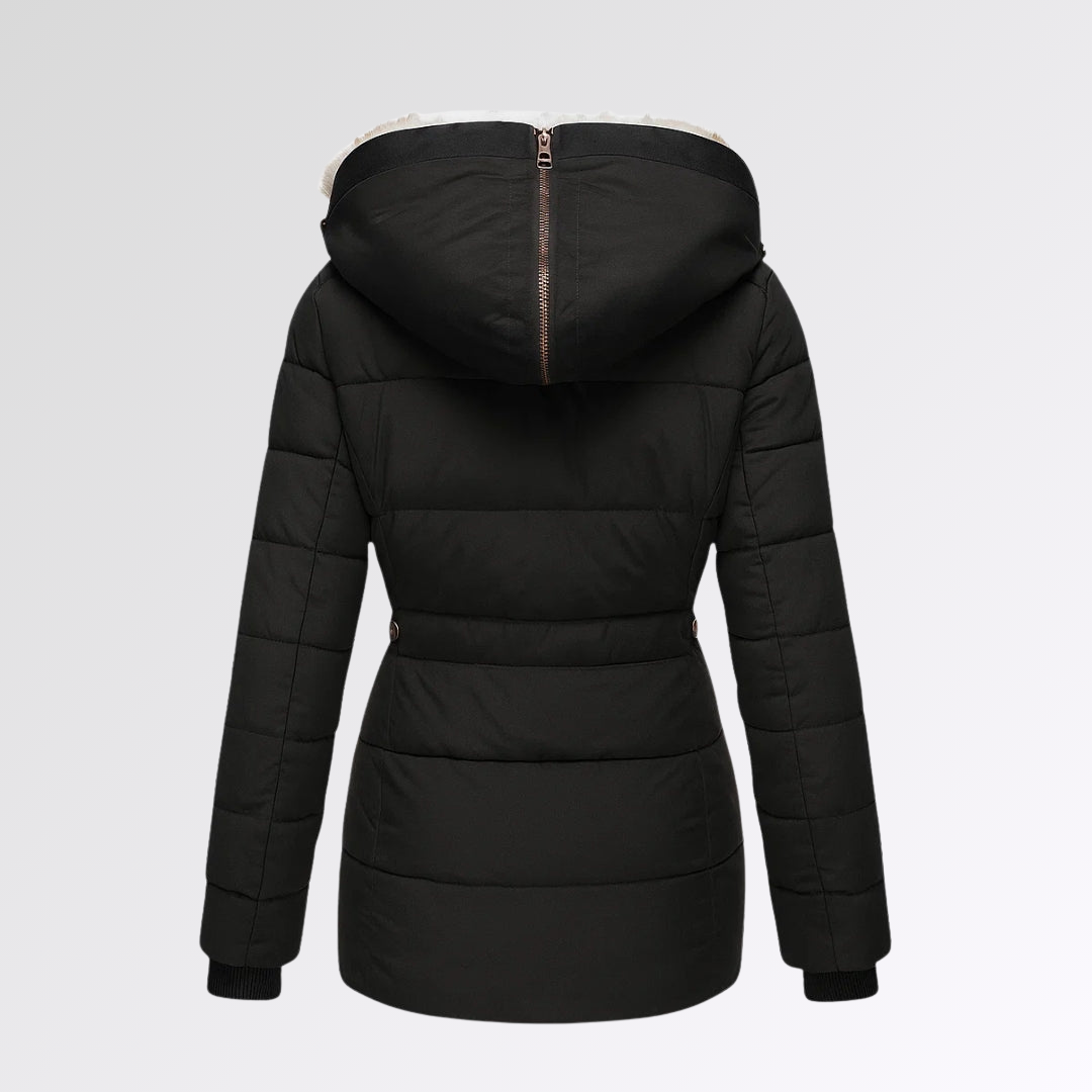 Maud | Manteau à doublure fourrée