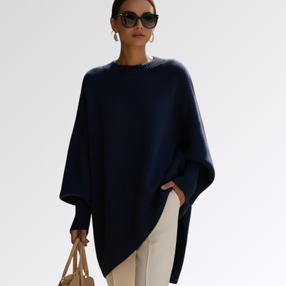 Serena | Pull élégant à base asymétrique