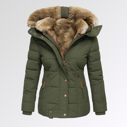 Maud | Manteau à doublure fourrée