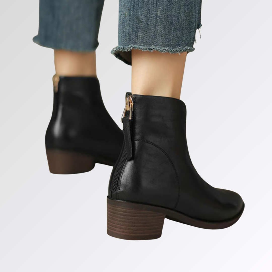 Camille | Bottines de luxe à petit talon