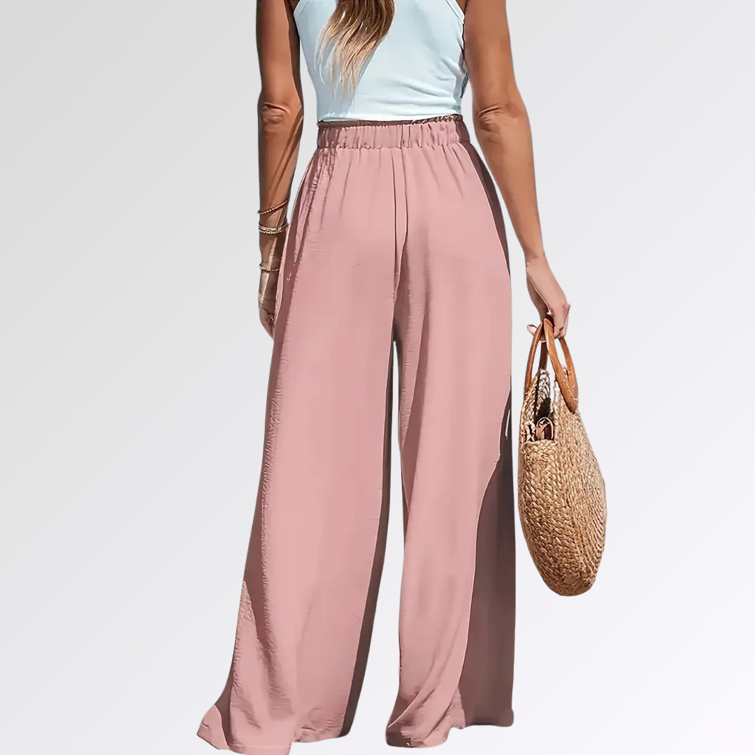 Liv | Pantalon Taille Haute Élégants