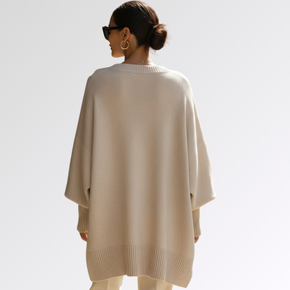 Serena | Pull élégant à base asymétrique