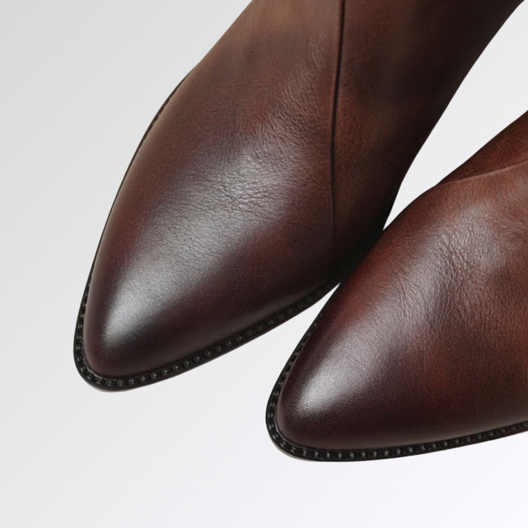 Camille | Bottines de luxe à petit talon