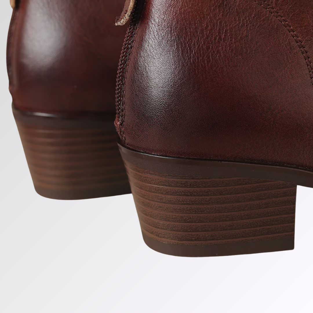 Camille | Bottines de luxe à petit talon