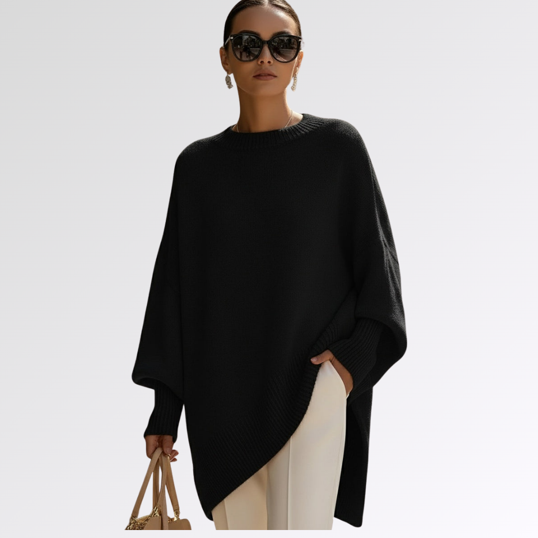 Serena | Pull élégant à base asymétrique