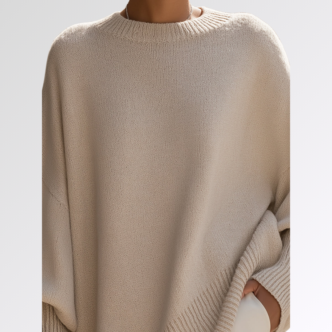 Serena | Pull élégant à base asymétrique