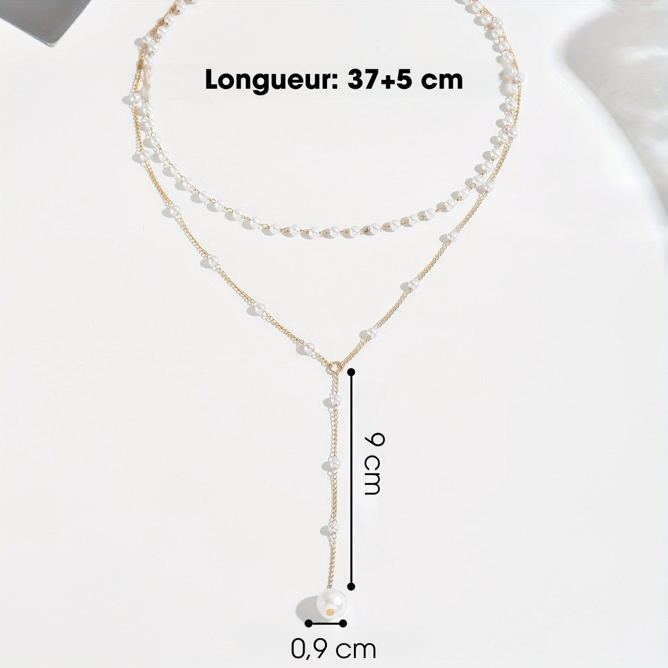 Eugénie | Collier Vintage Perle