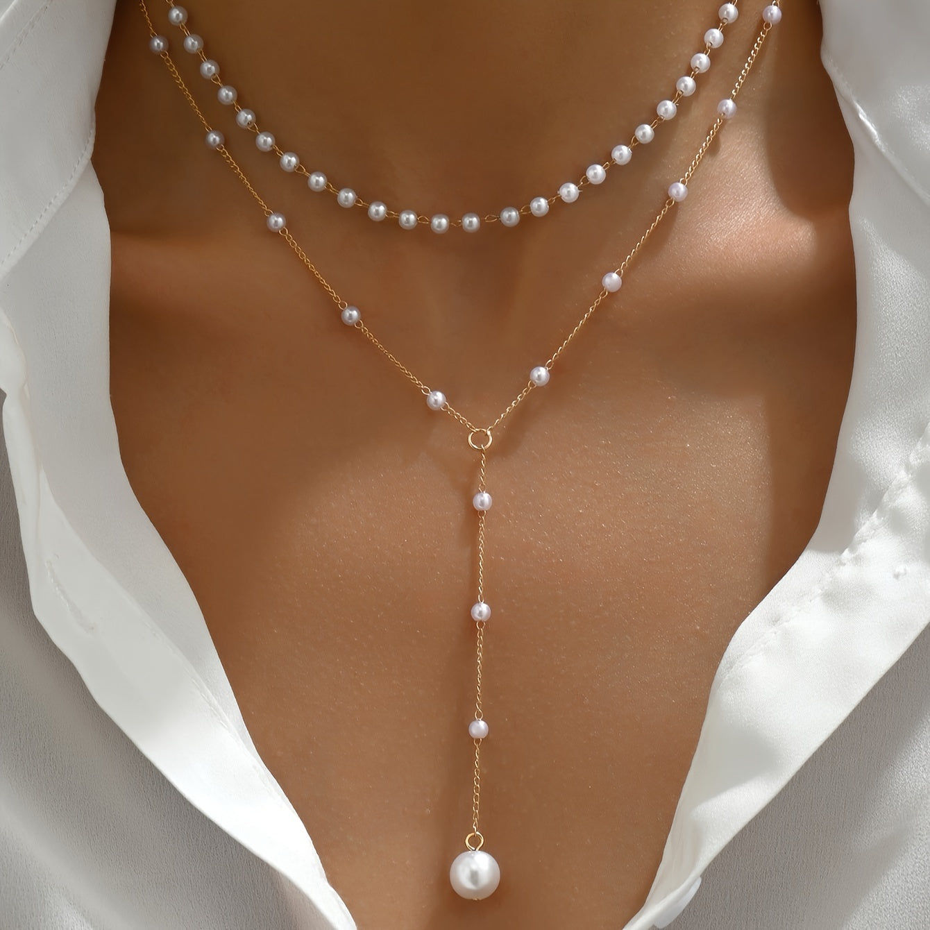 Eugénie | Collier Vintage Perle